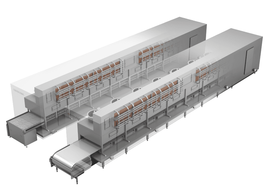 連続式急速凍結装置 コンパクトタイプ SlimLight Freezer（スリムライトフリーザー）