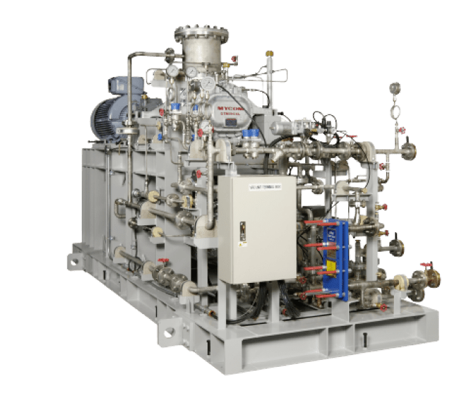 蒸気回収再利用（MVR）システム